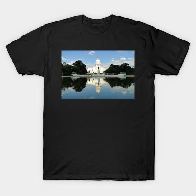 A Capitol Reflection T-Shirt by AH64D